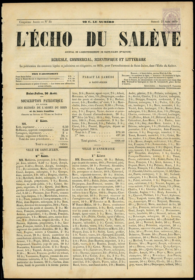 Lot 1006 - France timbres pour journaux -  Francois Feldman F.C.N.P François FELDMAN sale #127