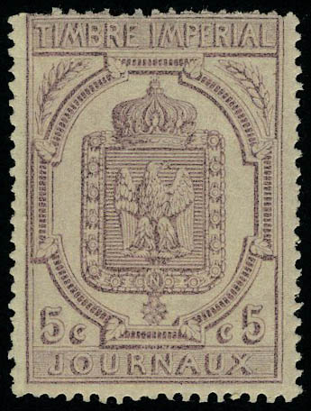 Lot 1009 - France timbres pour journaux -  Francois Feldman F.C.N.P François FELDMAN sale #127