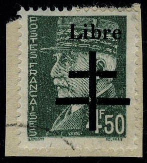 Lot 1012 - France timbres de liberation - cat. mayer -  Francois Feldman F.C.N.P François FELDMAN sale #127