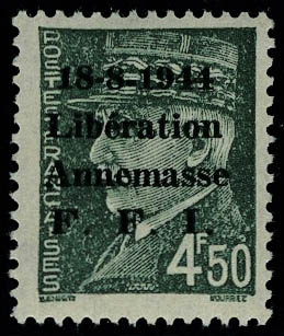 Lot 1017 - France timbres de liberation - cat. mayer -  Francois Feldman F.C.N.P François FELDMAN sale #127