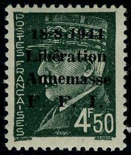 Lot 1018 - France timbres de liberation - cat. mayer -  Francois Feldman F.C.N.P François FELDMAN sale #127