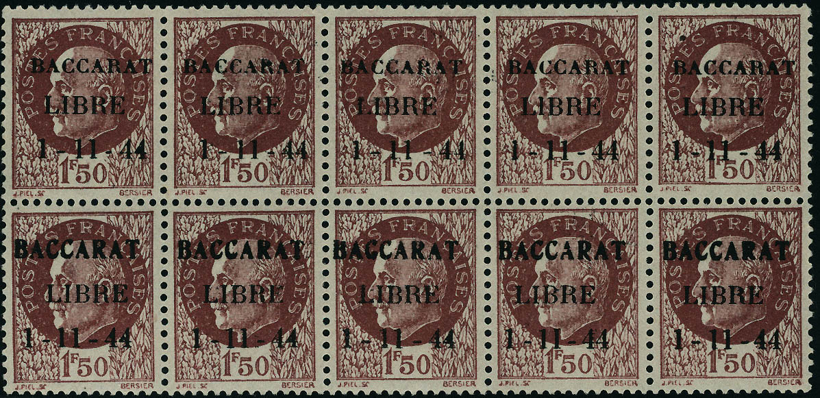Lot 1019 - France timbres de liberation - cat. mayer -  Francois Feldman F.C.N.P François FELDMAN sale #127