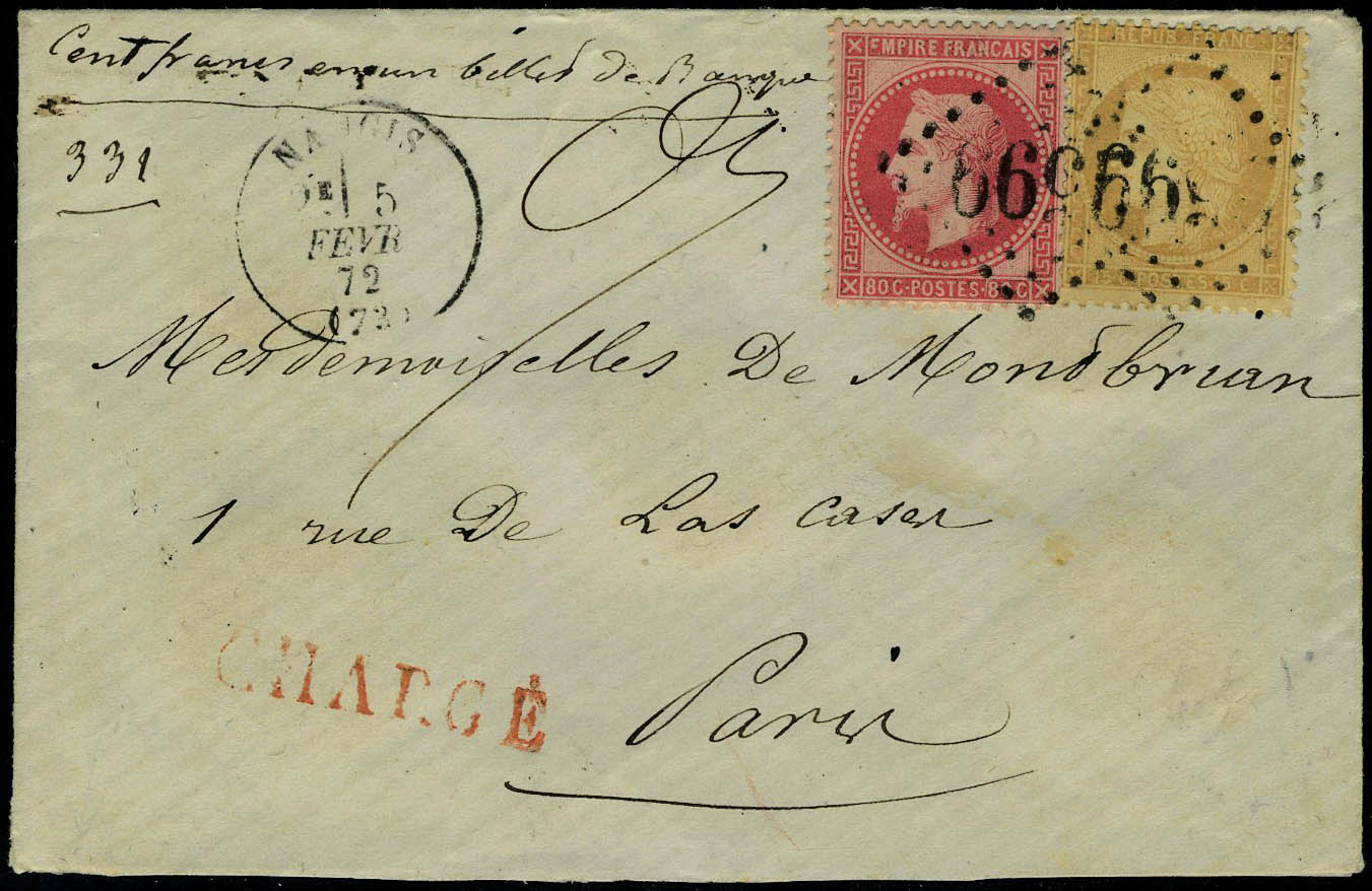Lot 104 - France second empire - Francois Feldman F.C.N.P François FELDMAN sale #127 Lot 104 - France second empire - Francois Feldman F.C.N.P François FELDMAN sale #127