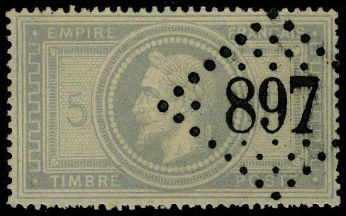 Lot 105 - France second empire - Francois Feldman F.C.N.P François FELDMAN sale #127 Lot 105 - France second empire - Francois Feldman F.C.N.P François FELDMAN sale #127