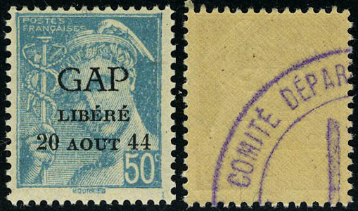 Lot 1059 - France timbres de liberation - cat. mayer - Francois Feldman F.C.N.P François FELDMAN sale #127 Lot 1059 - France timbres de liberation - cat. mayer - Francois Feldman F.C.N.P François FELDMAN sale #127