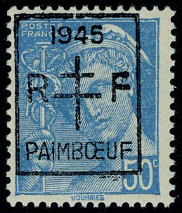 Lot 1083 - France timbres de liberation - cat. mayer -  Francois Feldman F.C.N.P François FELDMAN sale #127