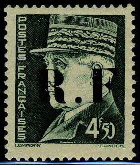 Lot 1087 - France timbres de liberation - cat. mayer -  Francois Feldman F.C.N.P François FELDMAN sale #127