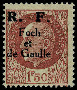 Lot 1096 - France timbres de liberation - cat. mayer -  Francois Feldman F.C.N.P François FELDMAN sale #127