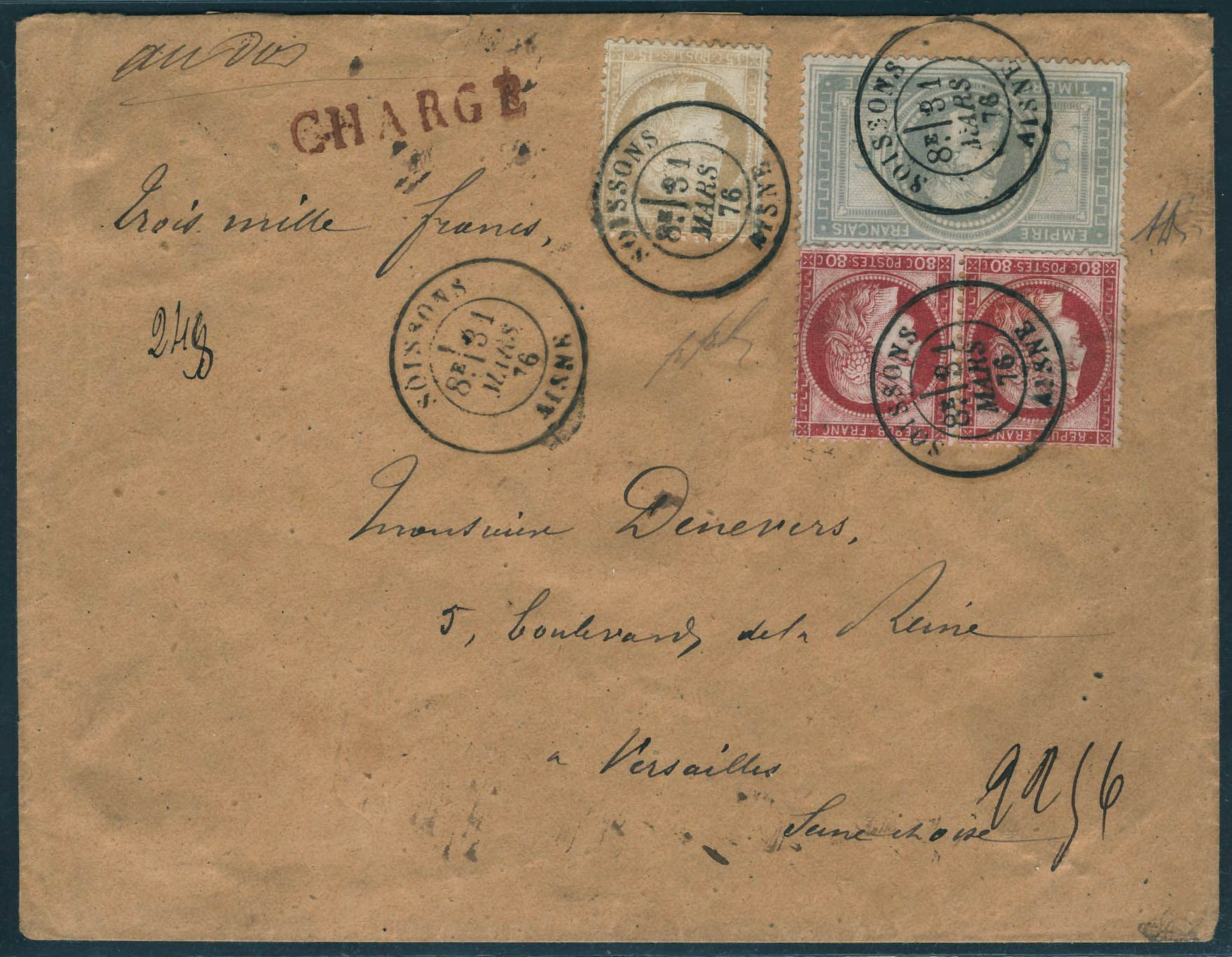 Lot 110 - France second empire - Francois Feldman F.C.N.P François FELDMAN sale #127 Lot 110 - France second empire - Francois Feldman F.C.N.P François FELDMAN sale #127