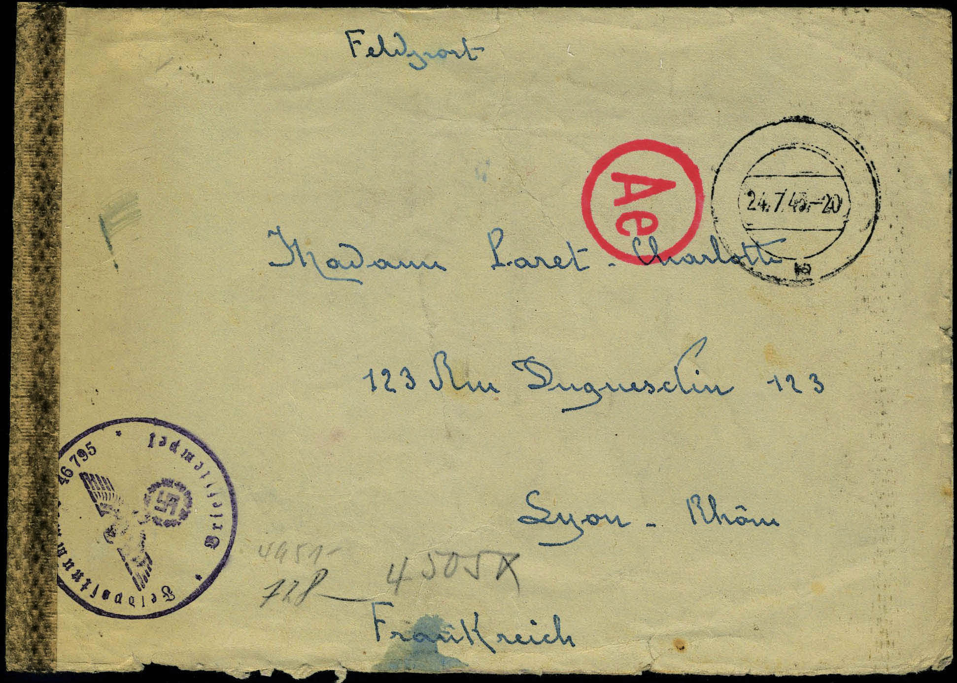 Lot 1107 - France l.v.f. - Francois Feldman F.C.N.P François FELDMAN sale #127 Lot 1107 - France l.v.f. - Francois Feldman F.C.N.P François FELDMAN sale #127