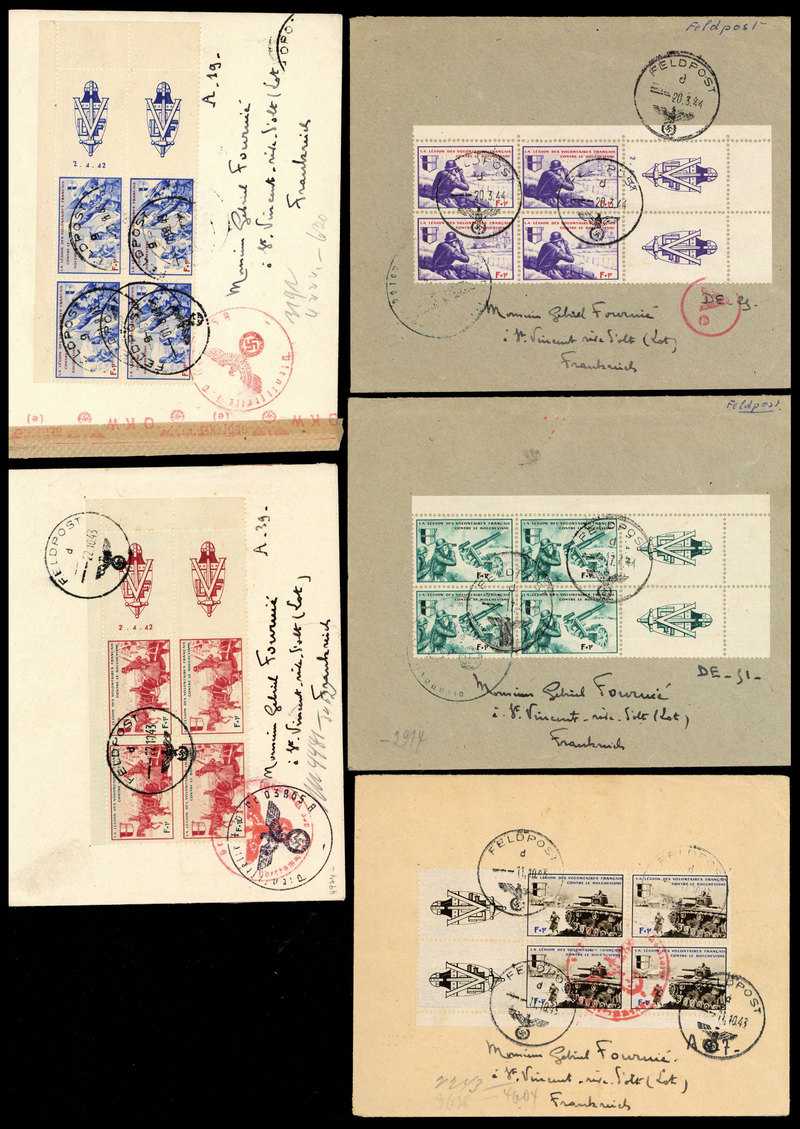 Lot 1116 - France l.v.f. - Francois Feldman F.C.N.P François FELDMAN sale #127 Lot 1116 - France l.v.f. - Francois Feldman F.C.N.P François FELDMAN sale #127