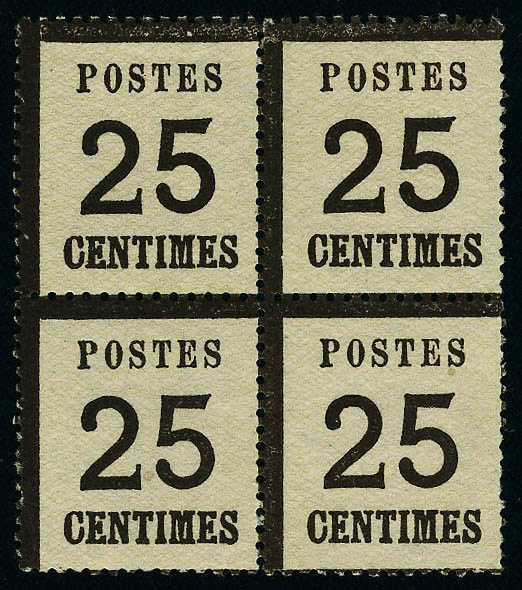 Lot 1125 - France occupation allemande (1870/1871) - Francois Feldman F.C.N.P François FELDMAN sale #127 Lot 1125 - France occupation allemande (1870/1871) - Francois Feldman F.C.N.P François FELDMAN sale #127