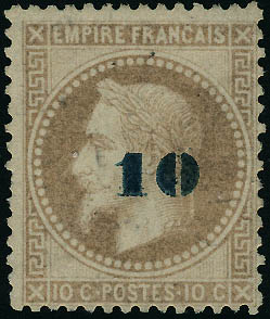 Lot 114 - France second empire - Francois Feldman F.C.N.P François FELDMAN sale #127 Lot 114 - France second empire - Francois Feldman F.C.N.P François FELDMAN sale #127