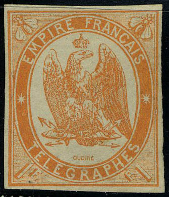 Lot 1143 - France timbres-télégraphe - Francois Feldman F.C.N.P François FELDMAN sale #127 Lot 1143 - France timbres-télégraphe - Francois Feldman F.C.N.P François FELDMAN sale #127