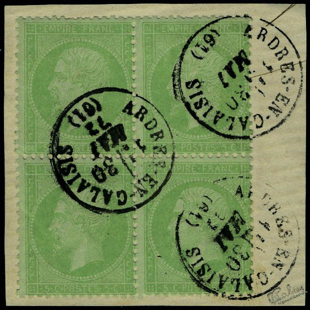 Lot 118 - France second empire - Francois Feldman F.C.N.P François FELDMAN sale #127 Lot 118 - France second empire - Francois Feldman F.C.N.P François FELDMAN sale #127