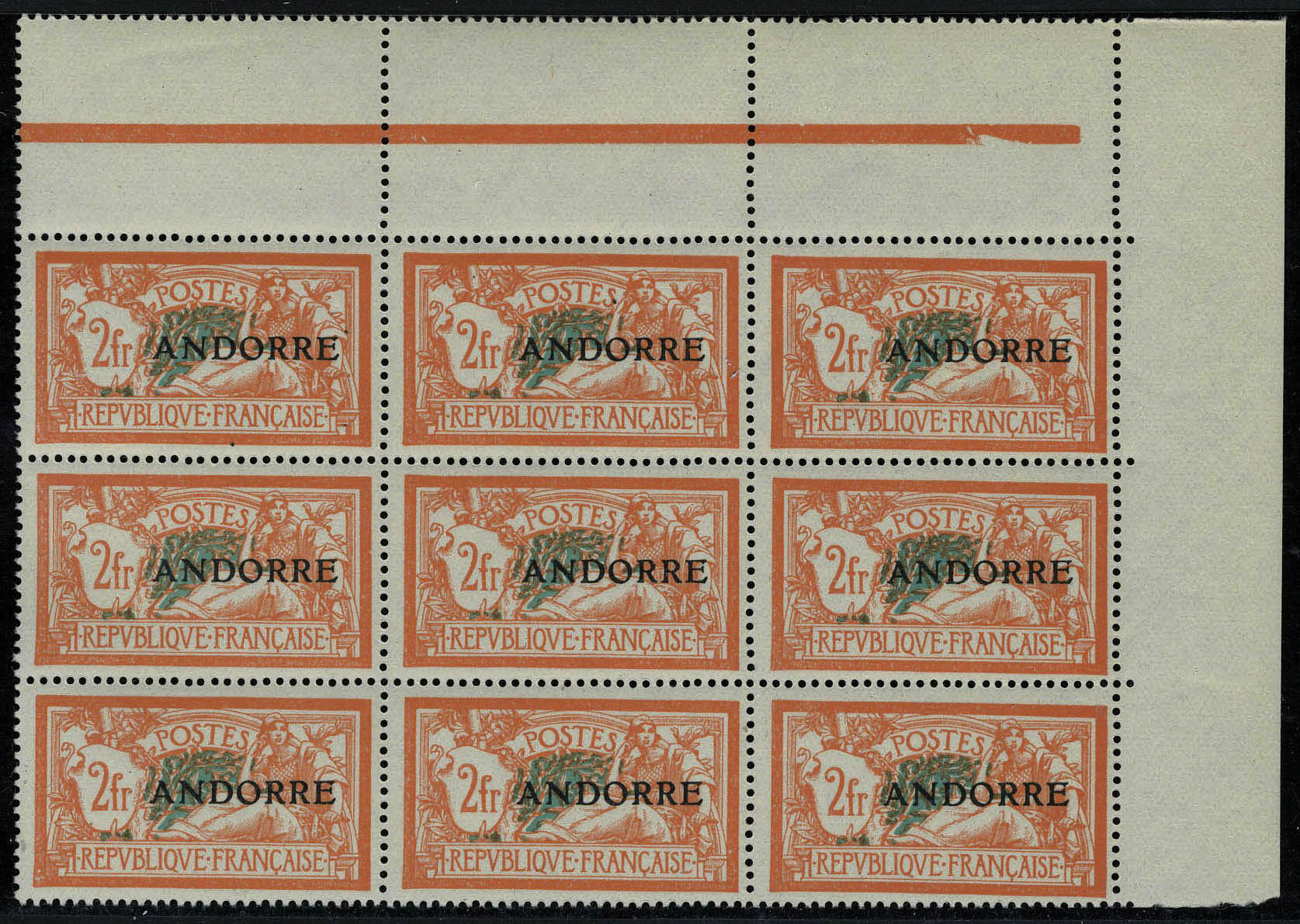 Lot 1194 - andorre - Francois Feldman F.C.N.P François FELDMAN sale #127 Lot 1194 - andorre - Francois Feldman F.C.N.P François FELDMAN sale #127