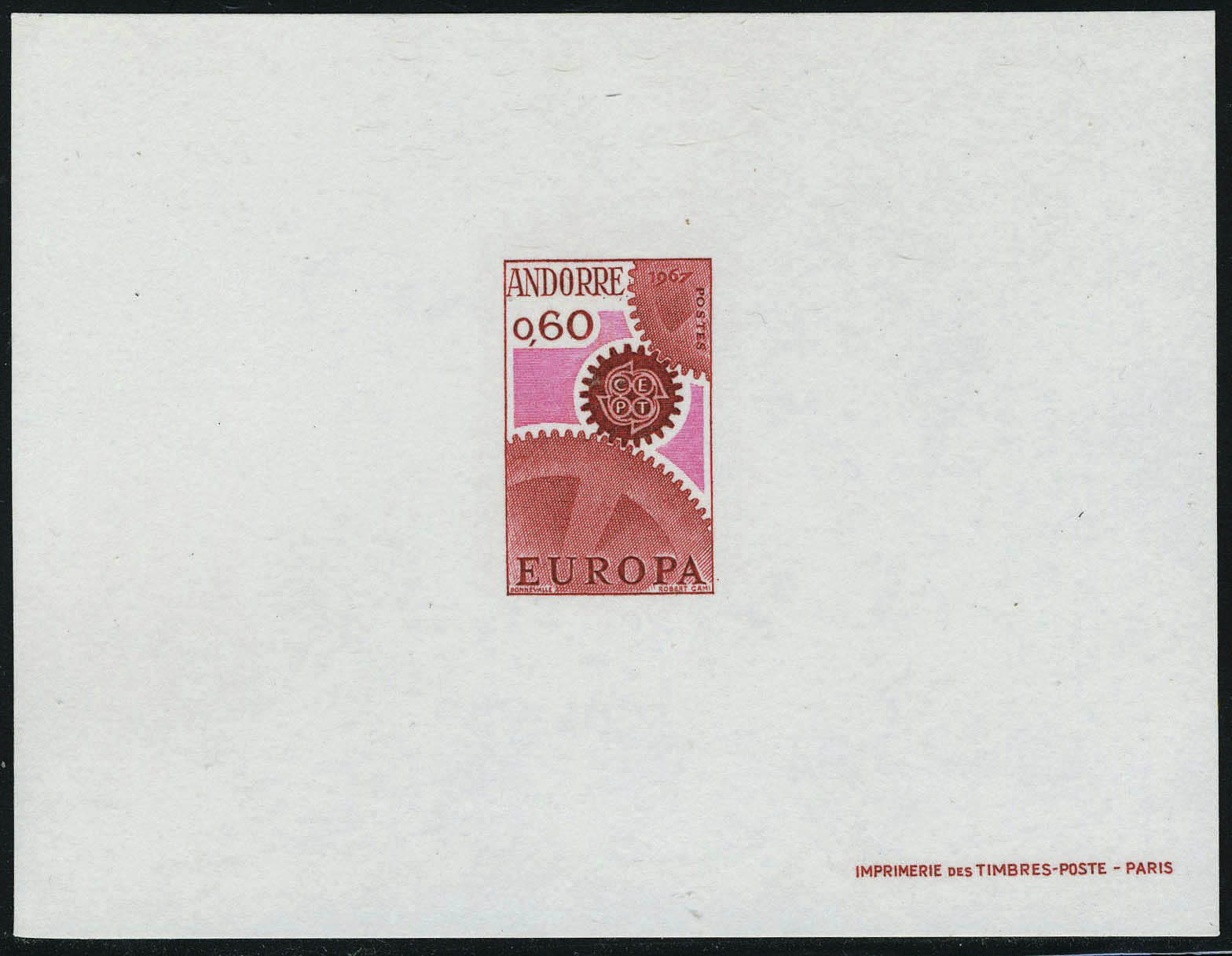 Lot 1205 - andorre  -  Francois Feldman F.C.N.P François FELDMAN sale #127