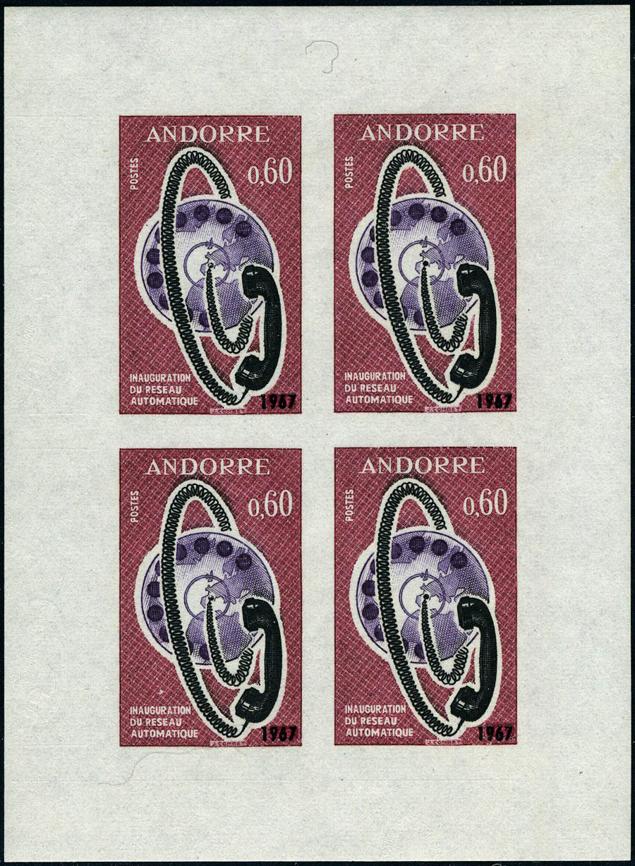 Lot 1209 - andorre  -  Francois Feldman F.C.N.P François FELDMAN sale #127