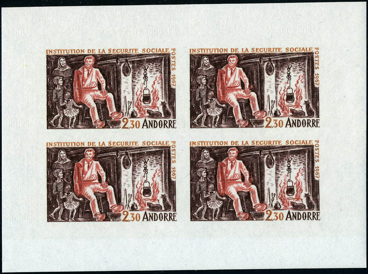 Lot 1210 - andorre  -  Francois Feldman F.C.N.P François FELDMAN sale #127