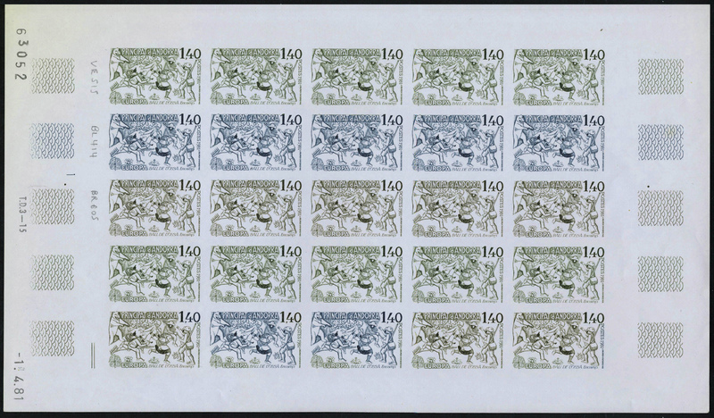 Lot 1218 - andorre  -  Francois Feldman F.C.N.P François FELDMAN sale #127