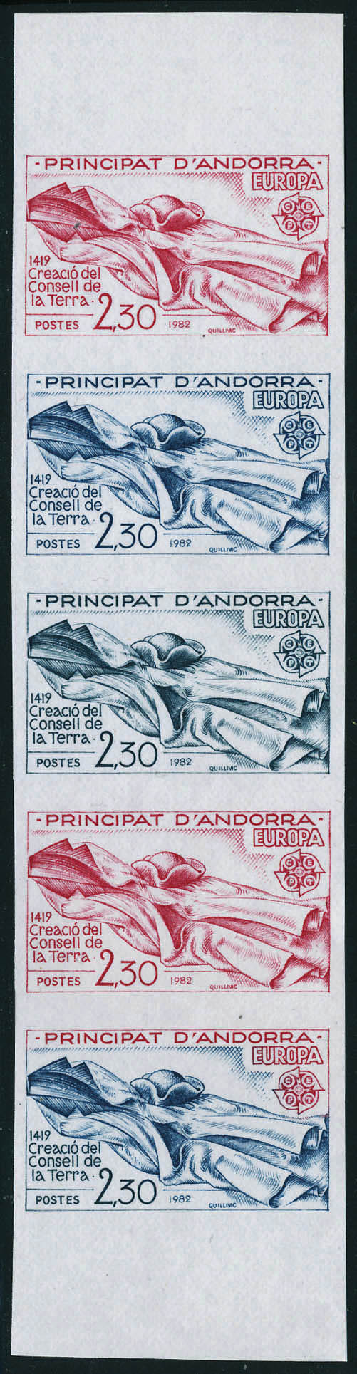 Lot 1219 - andorre  -  Francois Feldman F.C.N.P François FELDMAN sale #127