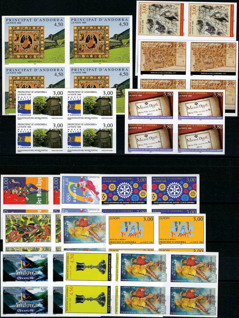 Lot 1220 - andorre  -  Francois Feldman F.C.N.P François FELDMAN sale #127