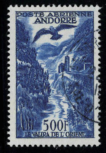 Lot 1224 - andorre poste aerienne -  Francois Feldman F.C.N.P François FELDMAN sale #127