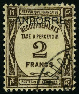 Lot 1228 - andorre timbres-taxe -  Francois Feldman F.C.N.P François FELDMAN sale #127