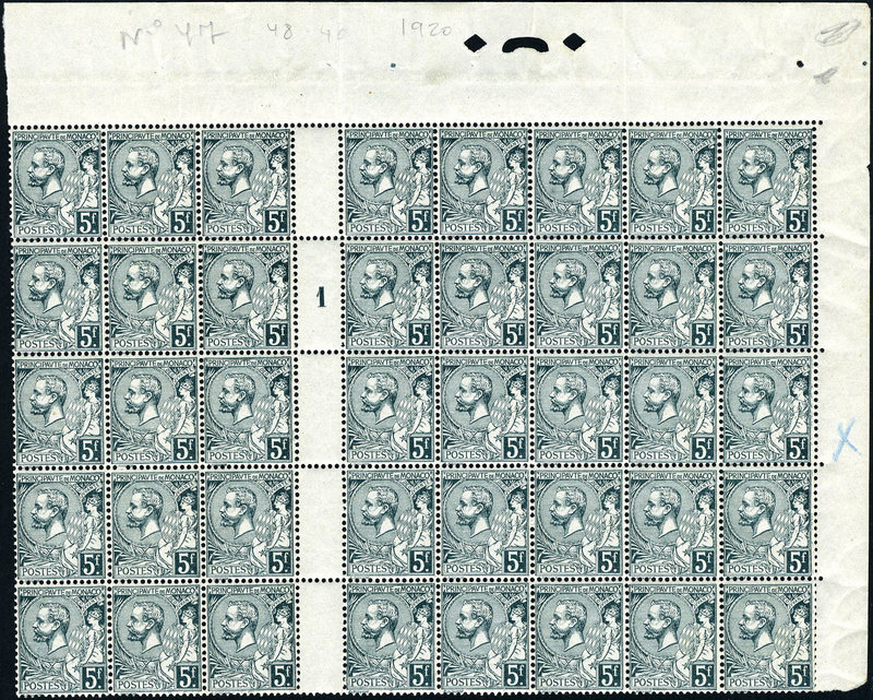 Lot 1246 - Monaco  -  Francois Feldman F.C.N.P François FELDMAN sale #127