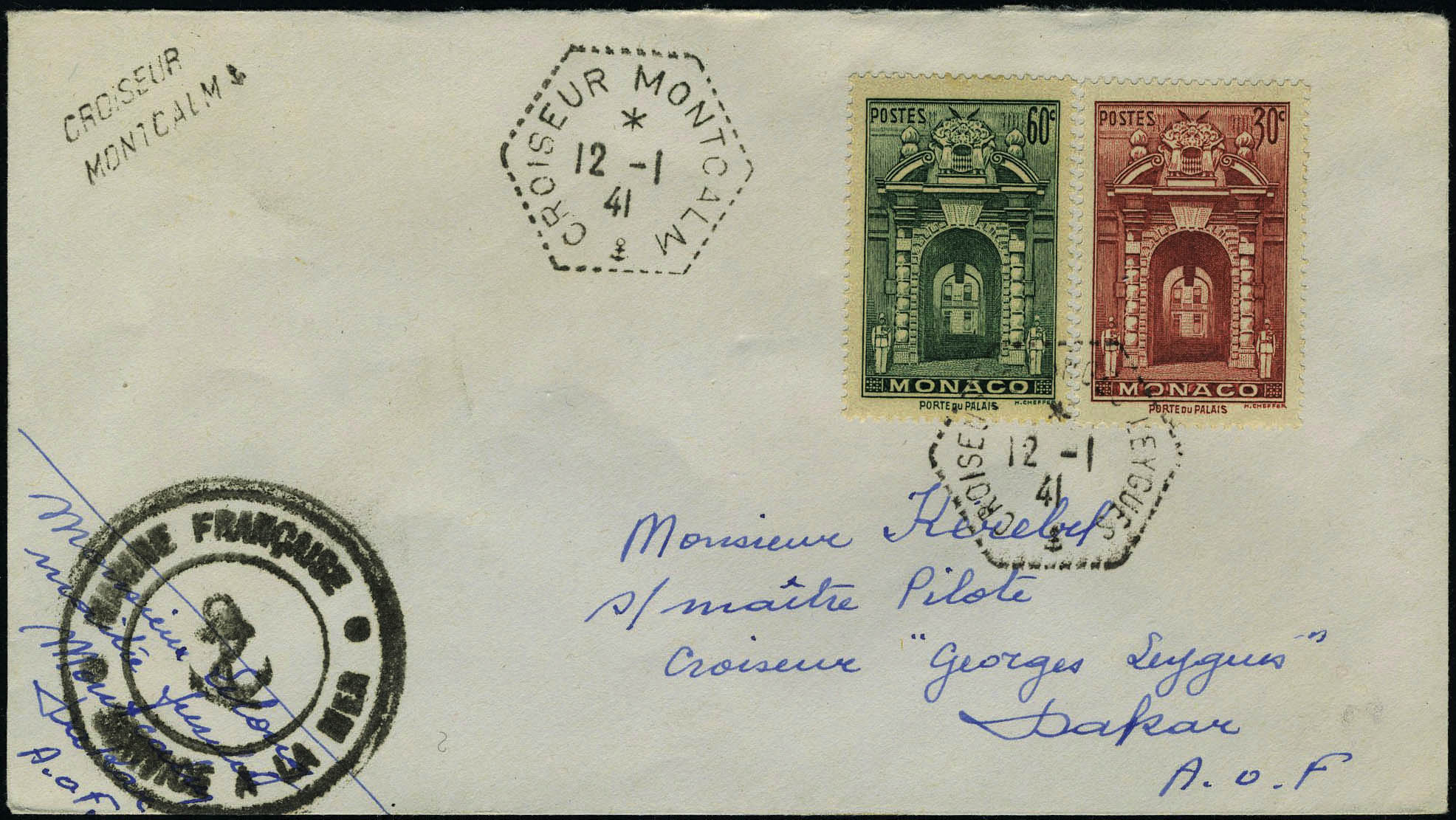 Lot 1259 - Monaco  -  Francois Feldman F.C.N.P François FELDMAN sale #127