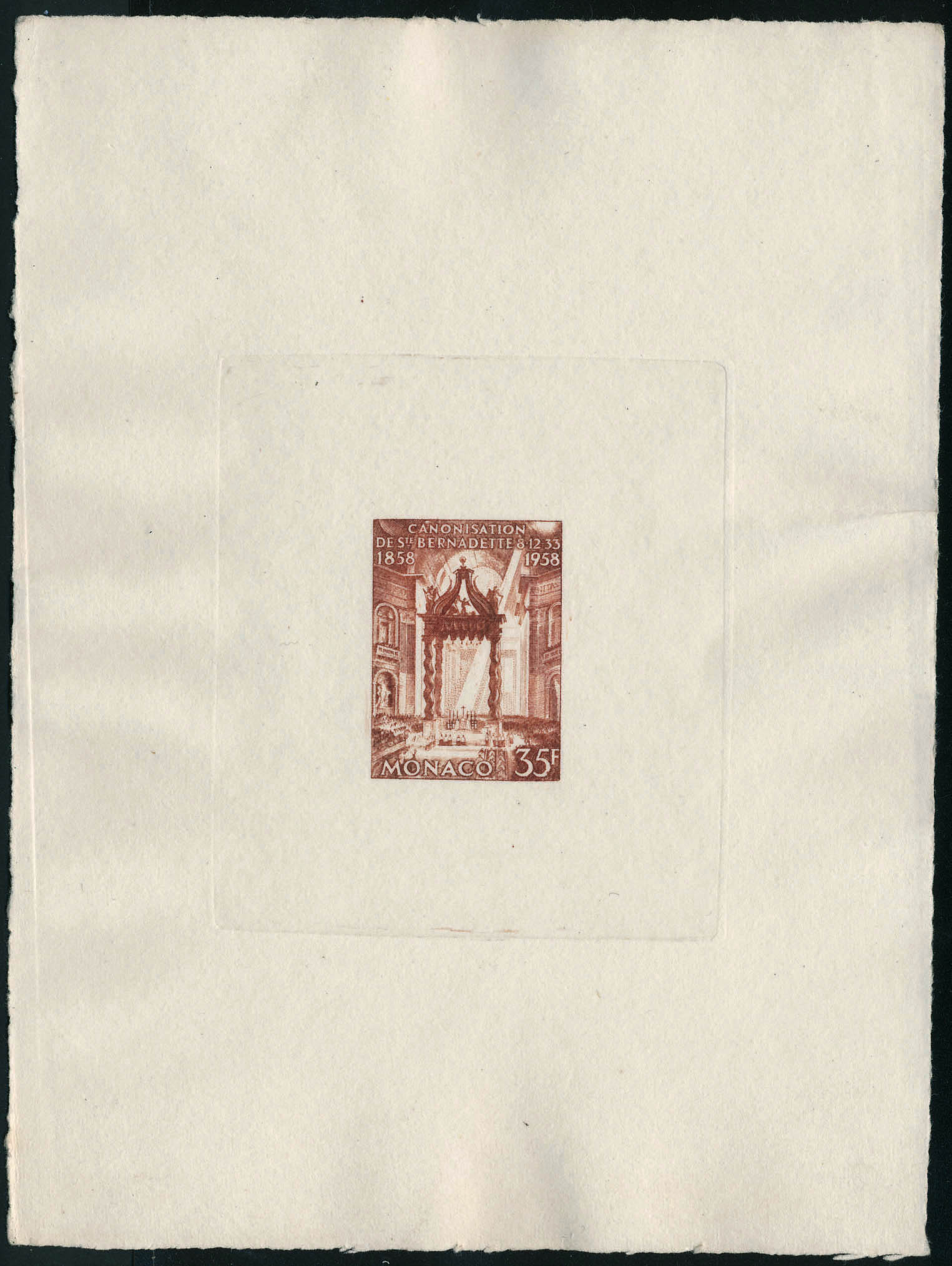 Lot 1270 - Monaco  -  Francois Feldman F.C.N.P François FELDMAN sale #127