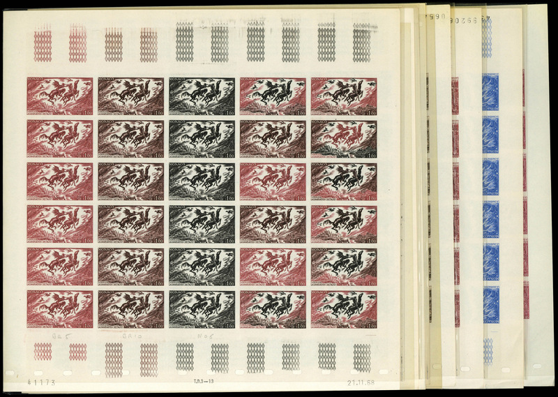 Lot 1272 - Monaco  -  Francois Feldman F.C.N.P François FELDMAN sale #127