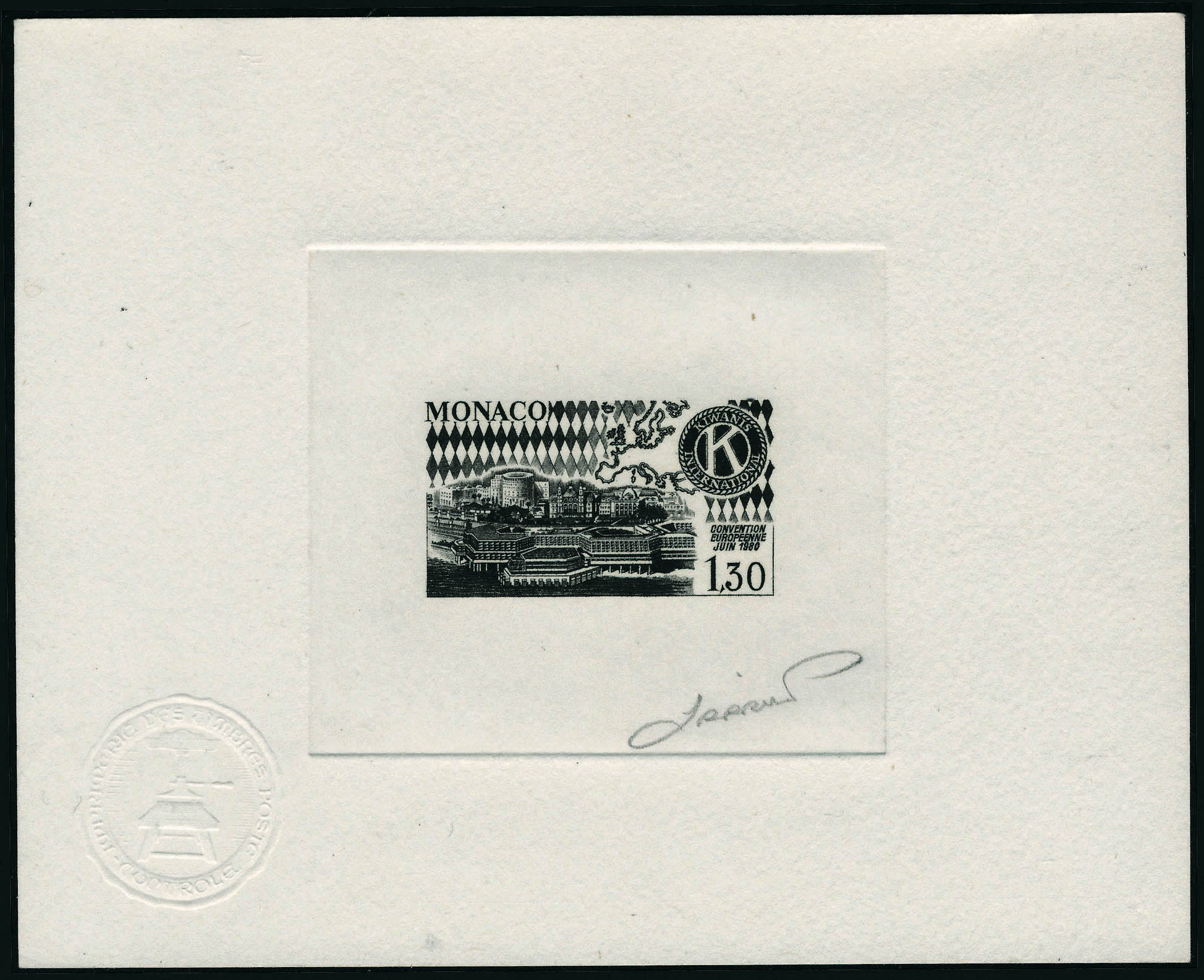 Lot 1276 - Monaco - Francois Feldman F.C.N.P François FELDMAN sale #127 Lot 1276 - Monaco - Francois Feldman F.C.N.P François FELDMAN sale #127