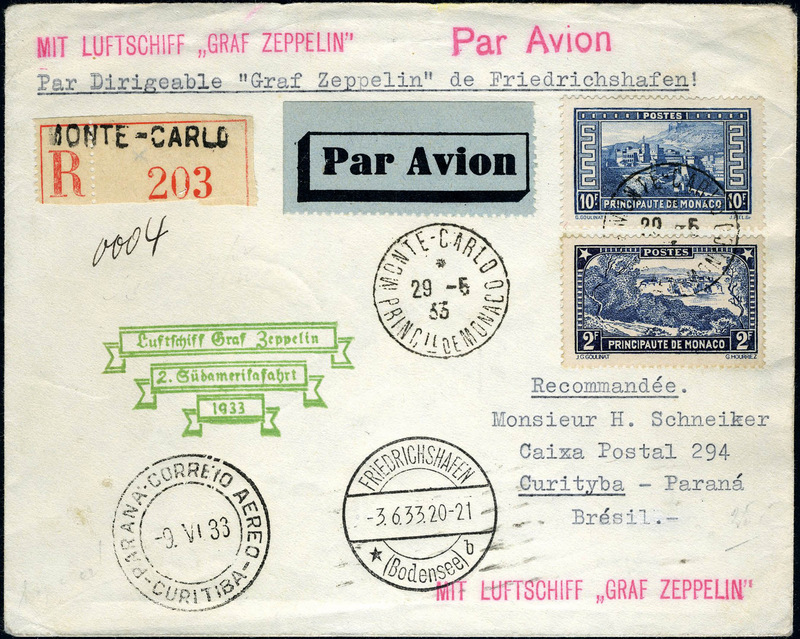 Lot 1281 - Monaco poste aerienne - Francois Feldman F.C.N.P François FELDMAN sale #127 Lot 1281 - Monaco poste aerienne - Francois Feldman F.C.N.P François FELDMAN sale #127