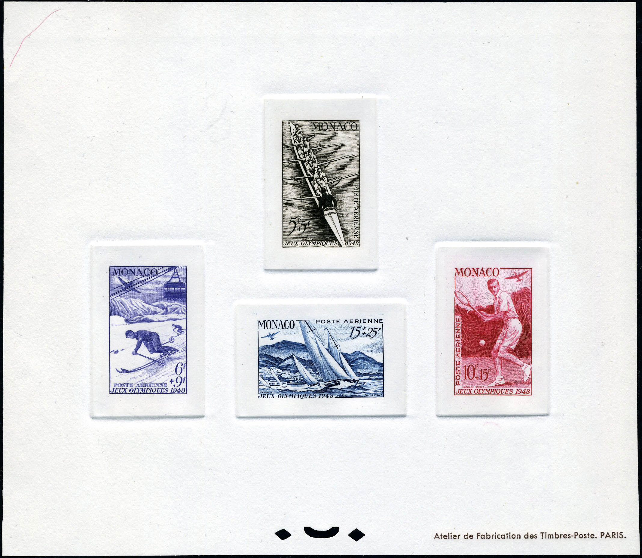 Lot 1283 - Monaco poste aerienne - Francois Feldman F.C.N.P François FELDMAN sale #127 Lot 1283 - Monaco poste aerienne - Francois Feldman F.C.N.P François FELDMAN sale #127