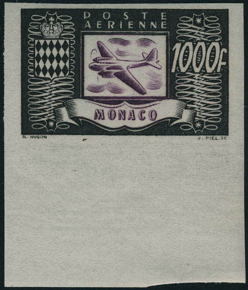 Lot 1285 - Monaco poste aerienne - Francois Feldman F.C.N.P François FELDMAN sale #127 Lot 1285 - Monaco poste aerienne - Francois Feldman F.C.N.P François FELDMAN sale #127