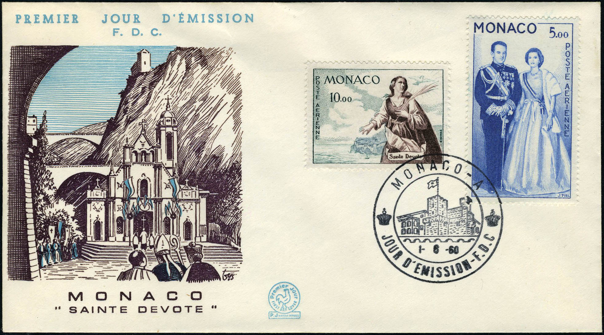 Lot 1291 - Monaco poste aerienne - Francois Feldman F.C.N.P François FELDMAN sale #127 Lot 1291 - Monaco poste aerienne - Francois Feldman F.C.N.P François FELDMAN sale #127