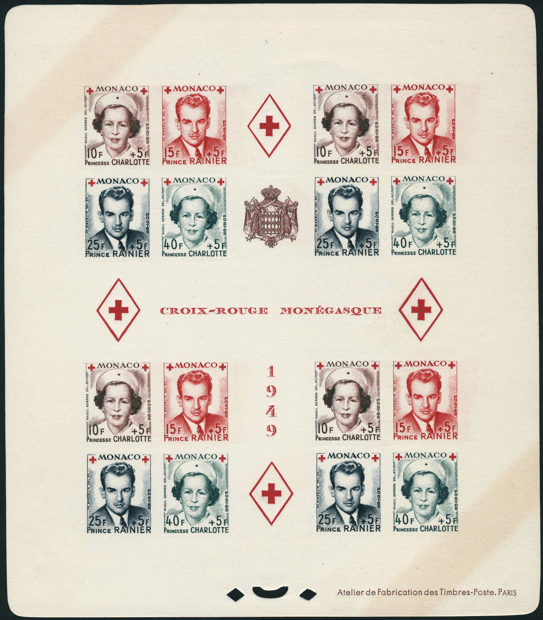 Lot 1296 - Monaco BLOCS & FEUILLETS - Francois Feldman F.C.N.P François FELDMAN sale #127 Lot 1296 - Monaco BLOCS & FEUILLETS - Francois Feldman F.C.N.P François FELDMAN sale #127