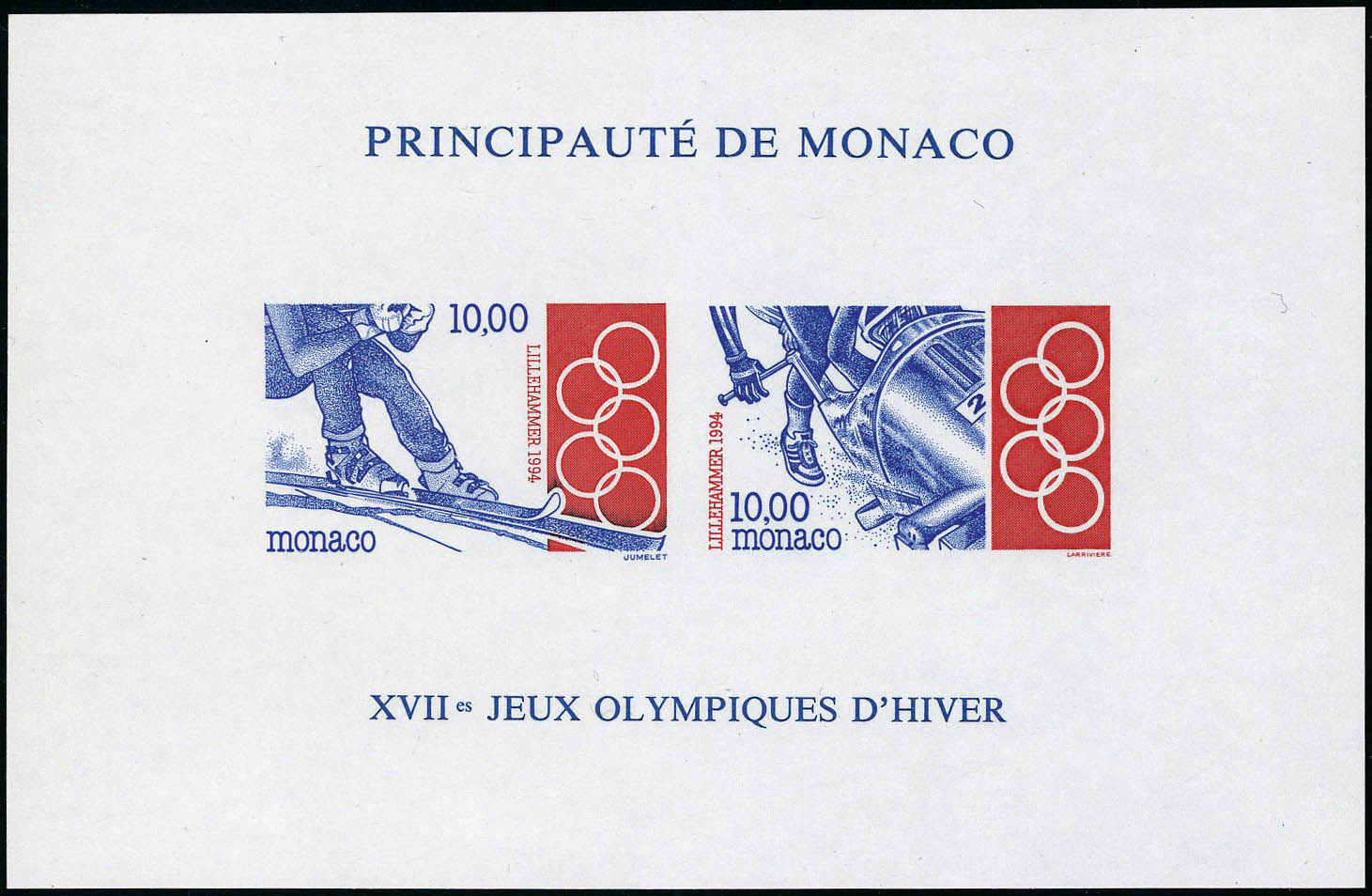 Lot 1312 - Monaco BLOCS & FEUILLETS -  Francois Feldman F.C.N.P François FELDMAN sale #127