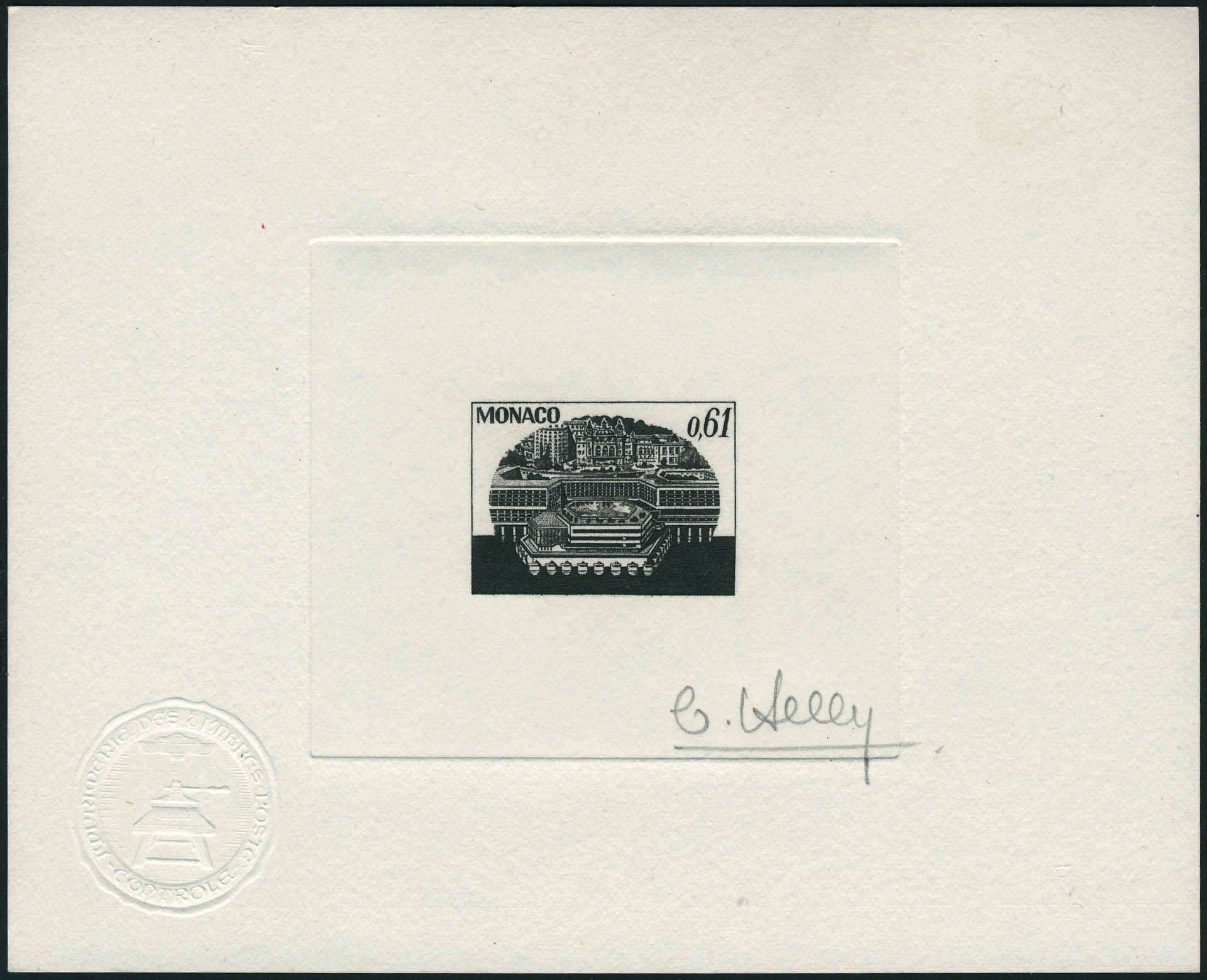Lot 1314 - Monaco preobliteres -  Francois Feldman F.C.N.P François FELDMAN sale #127