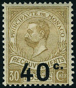 Lot 1321 - Monaco timbres-taxe -  Francois Feldman F.C.N.P François FELDMAN sale #127