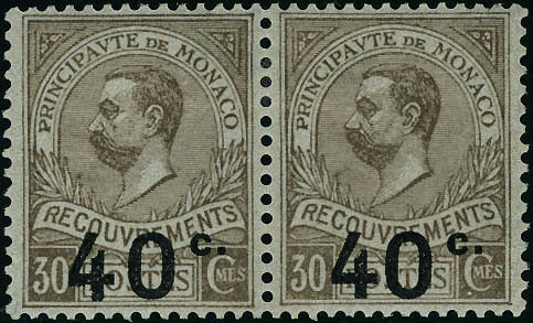 Lot 1323 - Monaco timbres-taxe -  Francois Feldman F.C.N.P François FELDMAN sale #127