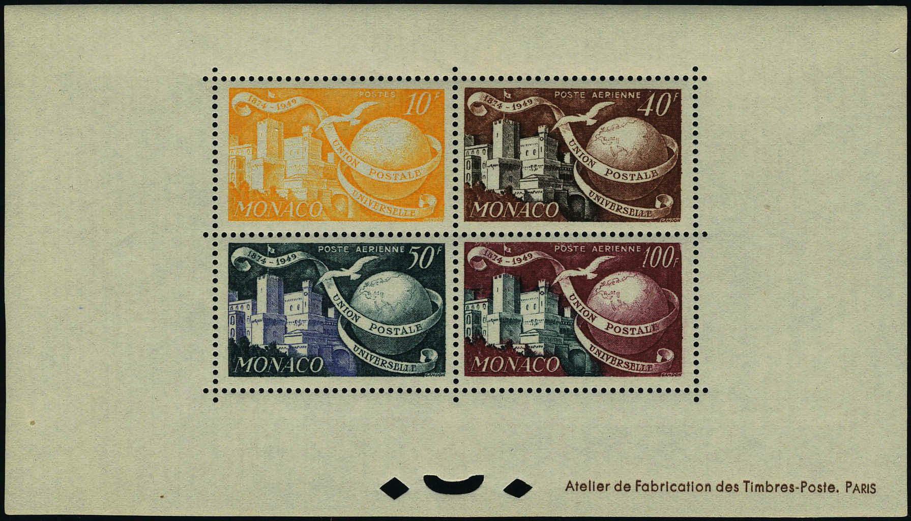 Lot 1327 - Monaco BLOCS SPECIAUX GOMMES - Francois Feldman F.C.N.P François FELDMAN sale #127 Lot 1327 - Monaco BLOCS SPECIAUX GOMMES - Francois Feldman F.C.N.P François FELDMAN sale #127
