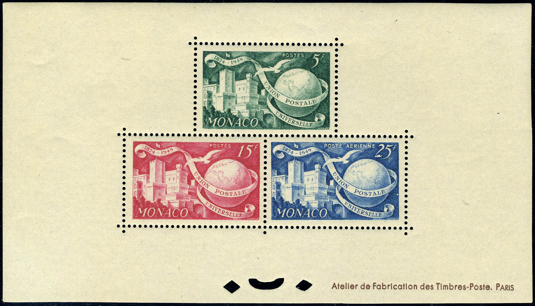 Lot 1329 - Monaco BLOCS SPECIAUX GOMMES - Francois Feldman F.C.N.P François FELDMAN sale #127 Lot 1329 - Monaco BLOCS SPECIAUX GOMMES - Francois Feldman F.C.N.P François FELDMAN sale #127