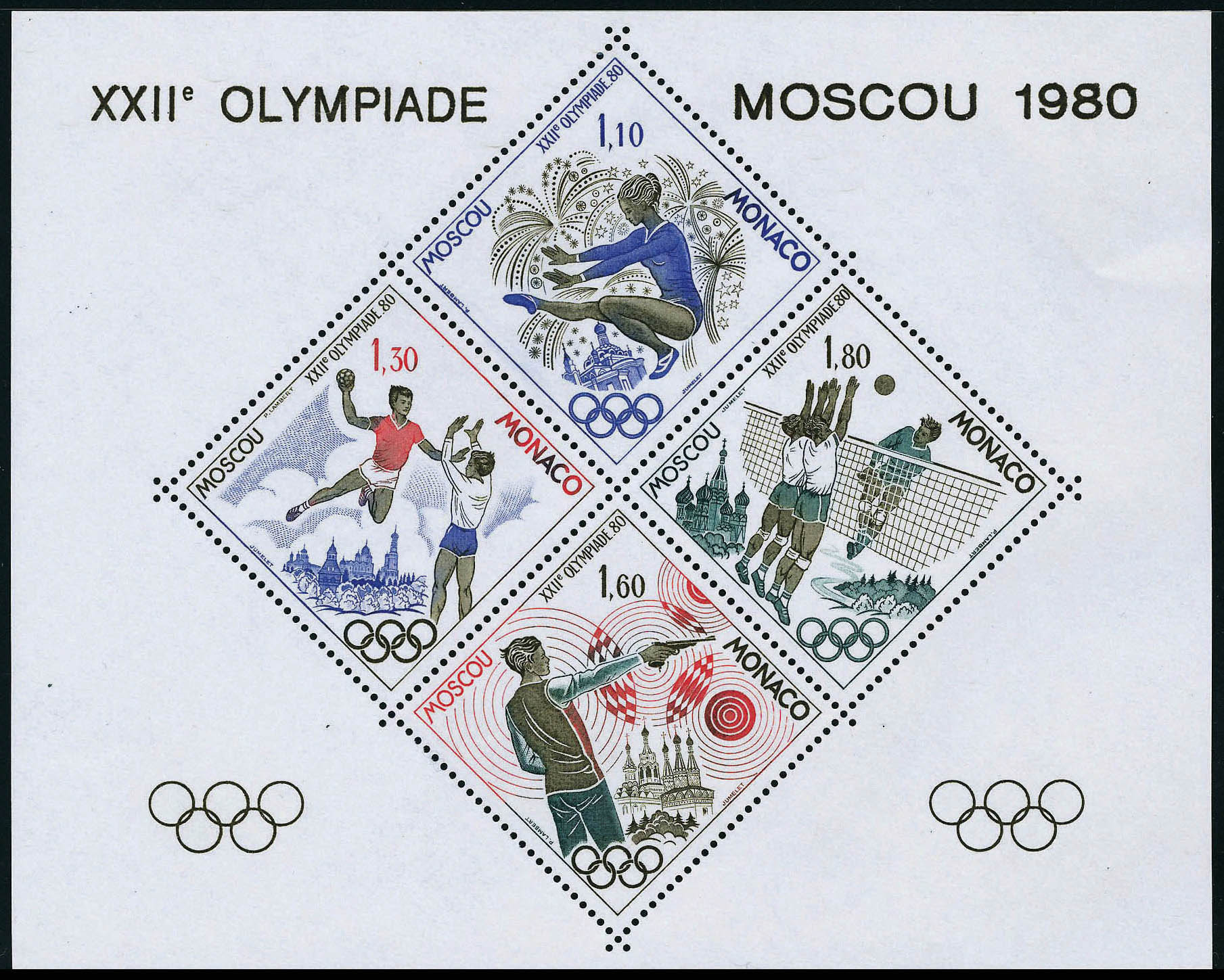 Lot 1340 - Monaco BLOCS SPECIAUX GOMMES - Francois Feldman F.C.N.P François FELDMAN sale #127 Lot 1340 - Monaco BLOCS SPECIAUX GOMMES - Francois Feldman F.C.N.P François FELDMAN sale #127