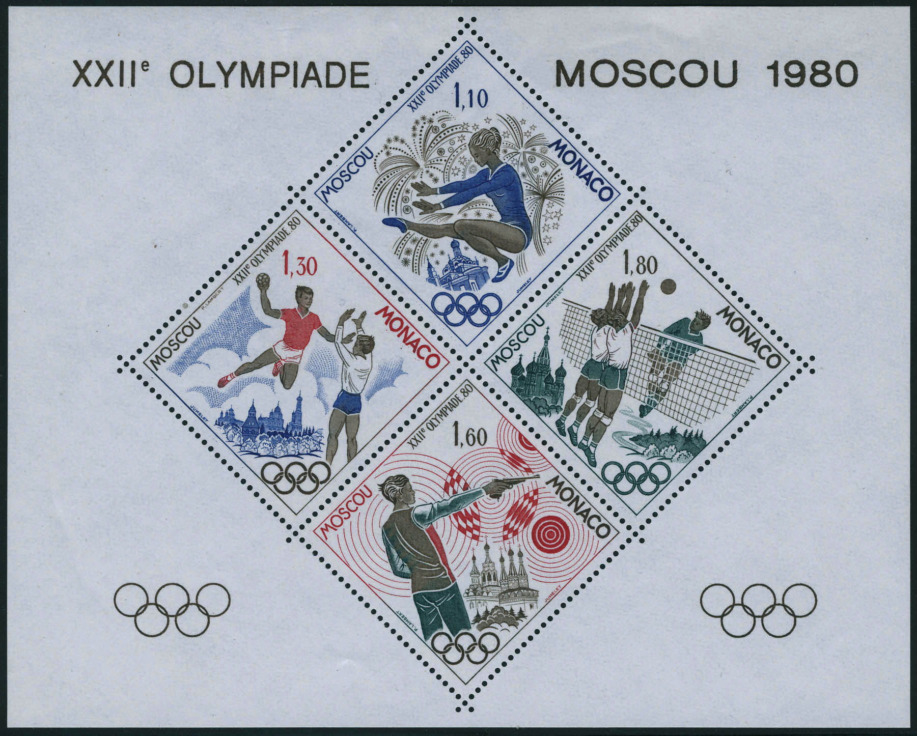 Lot 1341 - Monaco BLOCS SPECIAUX GOMMES - Francois Feldman F.C.N.P François FELDMAN sale #127 Lot 1341 - Monaco BLOCS SPECIAUX GOMMES - Francois Feldman F.C.N.P François FELDMAN sale #127