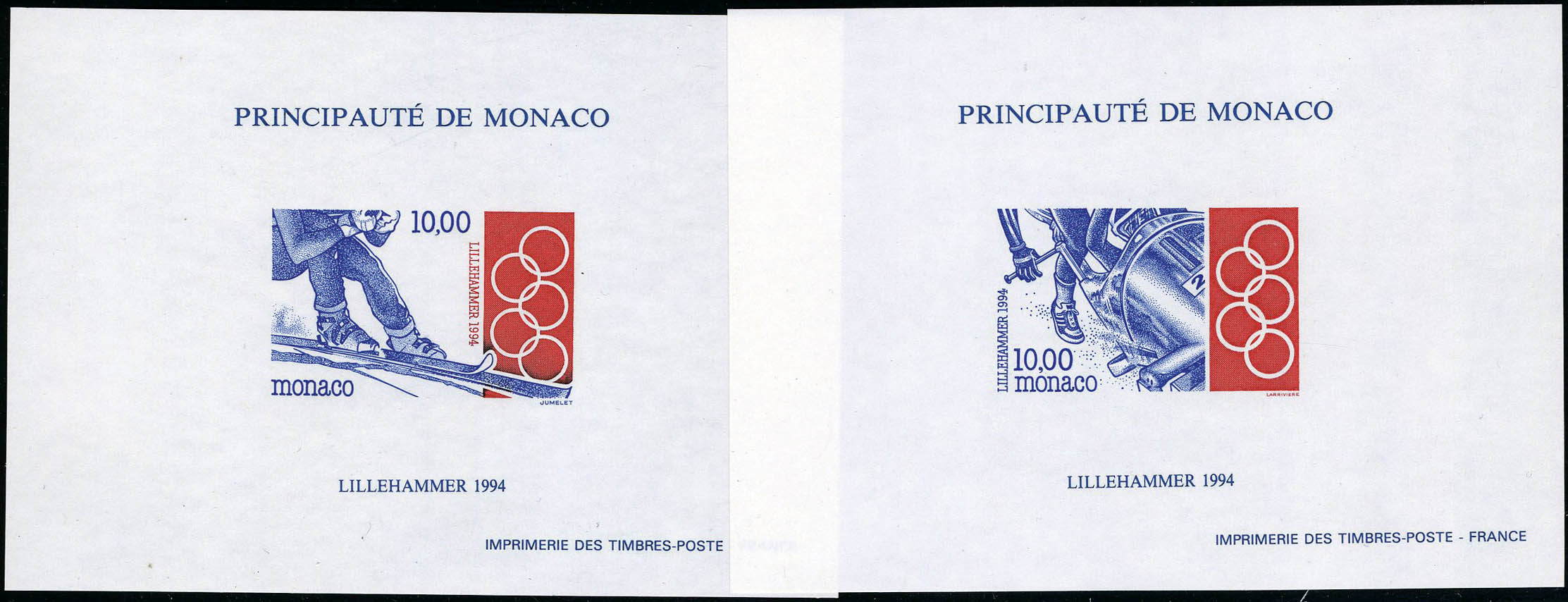 Lot 1349 - Monaco BLOCS SPECIAUX GOMMES - Francois Feldman F.C.N.P François FELDMAN sale #127 Lot 1349 - Monaco BLOCS SPECIAUX GOMMES - Francois Feldman F.C.N.P François FELDMAN sale #127