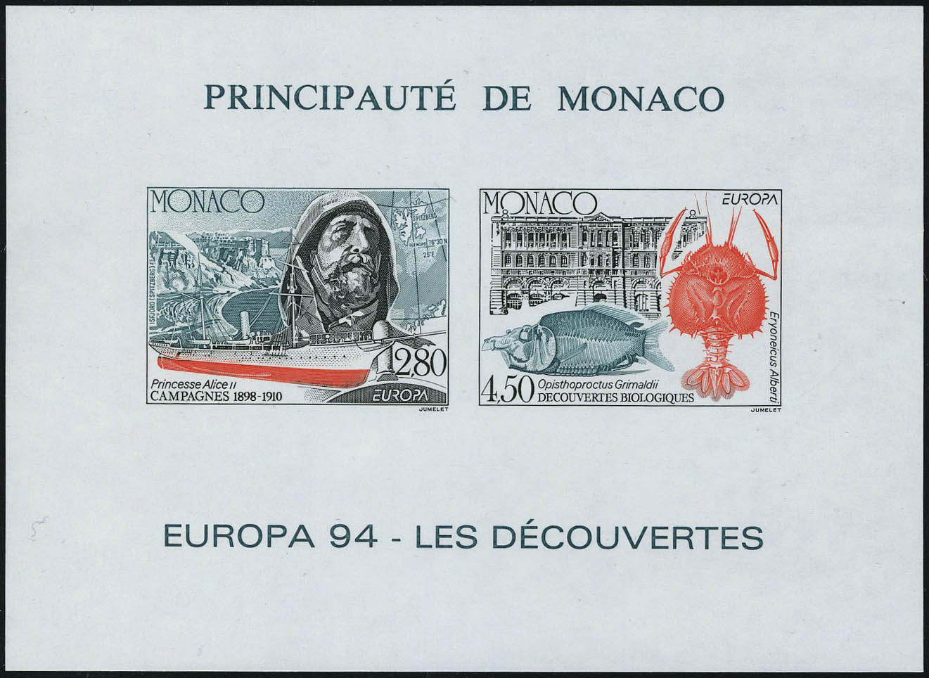 Lot 1350 - Monaco BLOCS SPECIAUX GOMMES - Francois Feldman F.C.N.P François FELDMAN sale #127 Lot 1350 - Monaco BLOCS SPECIAUX GOMMES - Francois Feldman F.C.N.P François FELDMAN sale #127