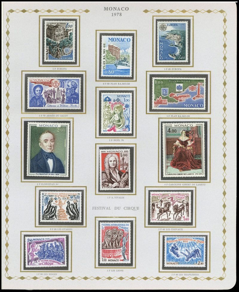Lot 1354 - Monaco Lots & Collections - Francois Feldman F.C.N.P François FELDMAN sale #127 Lot 1354 - Monaco Lots & Collections - Francois Feldman F.C.N.P François FELDMAN sale #127