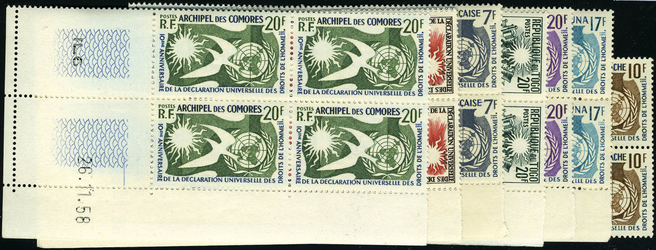Lot 1376 - series coloniales - Francois Feldman F.C.N.P François FELDMAN sale #127 Lot 1376 - series coloniales - Francois Feldman F.C.N.P François FELDMAN sale #127
